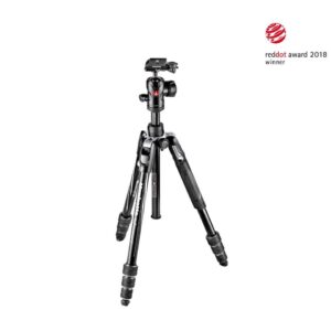 TREPPIEDE MANFROTTO Kit Befree Advanced nero in alluminio con chiusura Twist