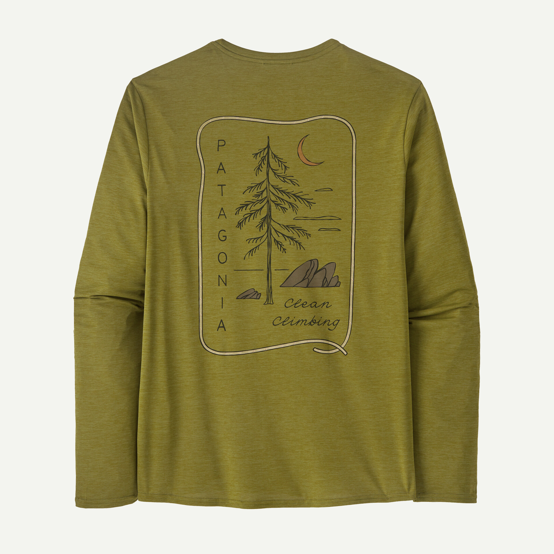 MAGLIETTA TECNICA UOMO PATAGONIA Men's Long-Sleeved Capilene® Cool Daily Graphic Shirt - Lands