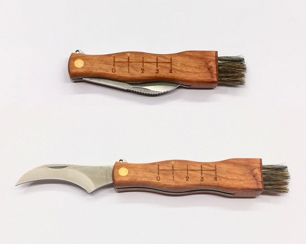 FULPA - COLTELLO PER FUNGHI CON SPAZZOLINO
