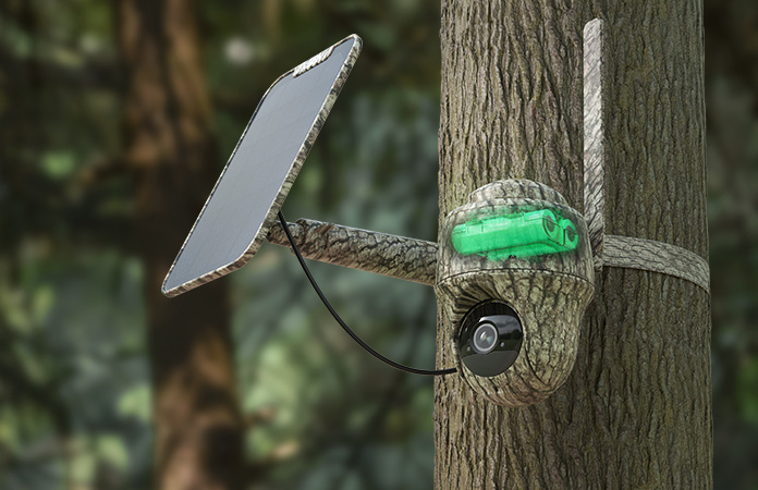 Videocamera ruotabile mimetica Reolink Go Ranger PT completa di pannello solare - immagine 3