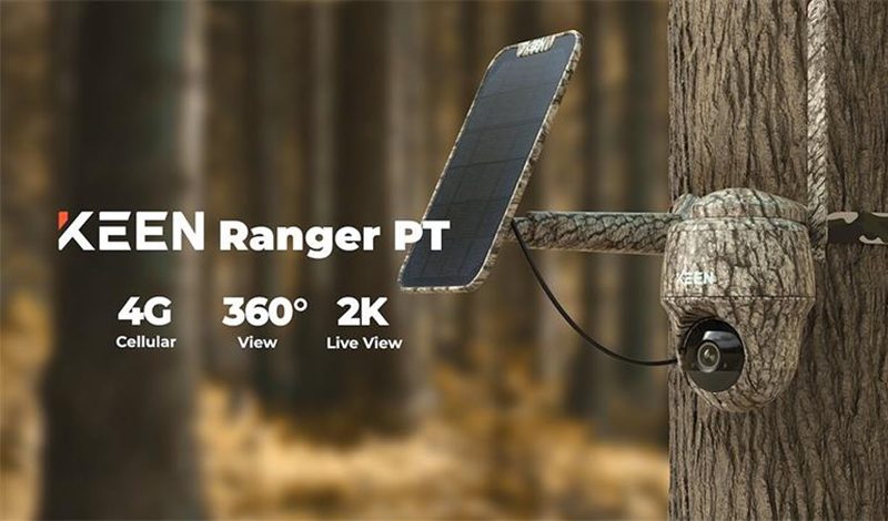 Videocamera ruotabile mimetica Reolink Go Ranger PT completa di pannello solare - immagine 2