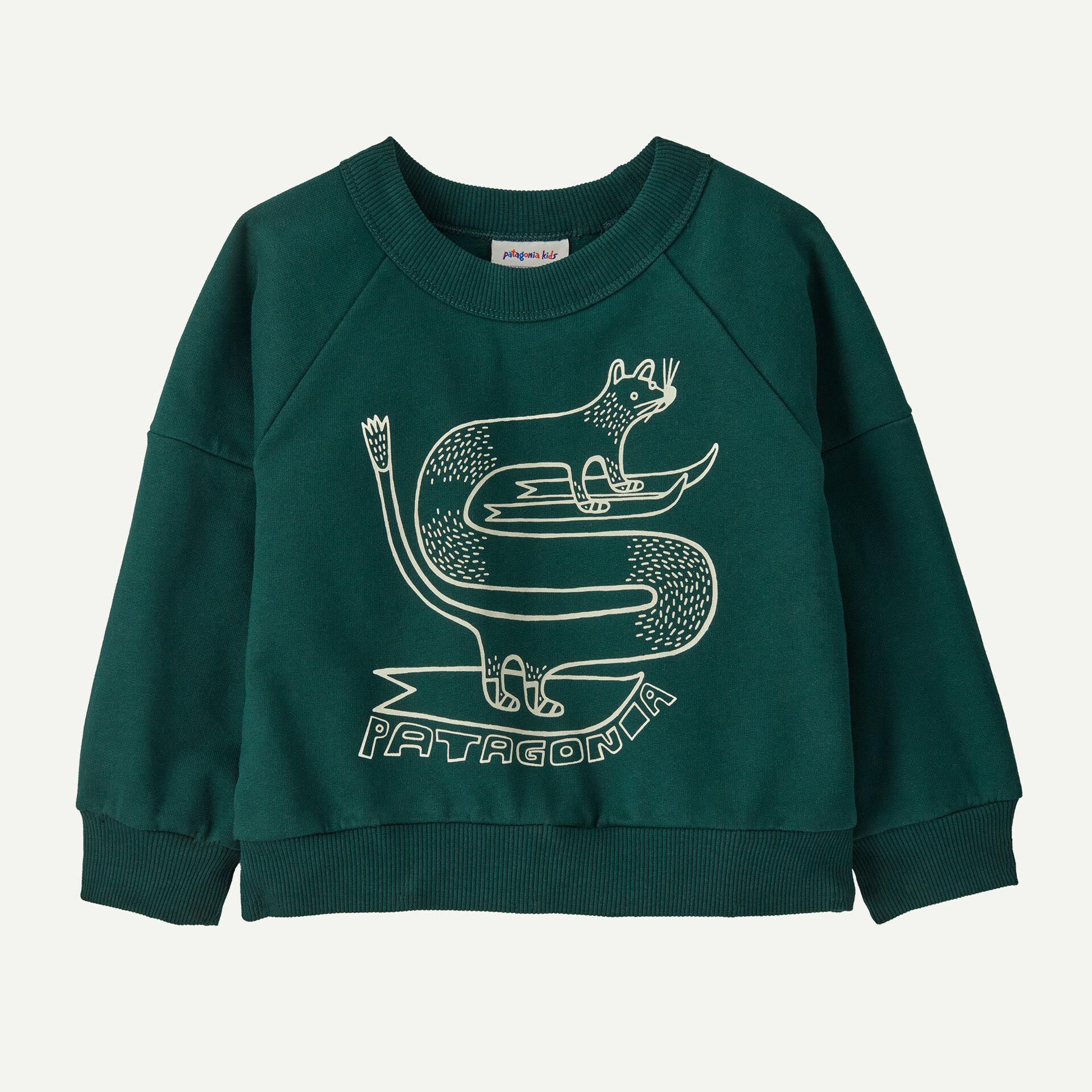 FELPA BIMBO PATAGONIA Baby Crewneck Sweatshirt