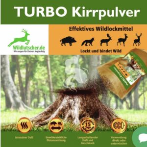 Polvere attrattiva Wildlutscher Turbo CINGHIALI E PRADATORI