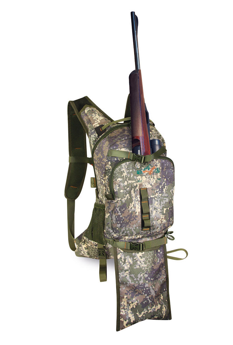 ZAINO MARSUPIO SUEDE CAMO 18 – Zaino compatto e accessoriato - immagine 3