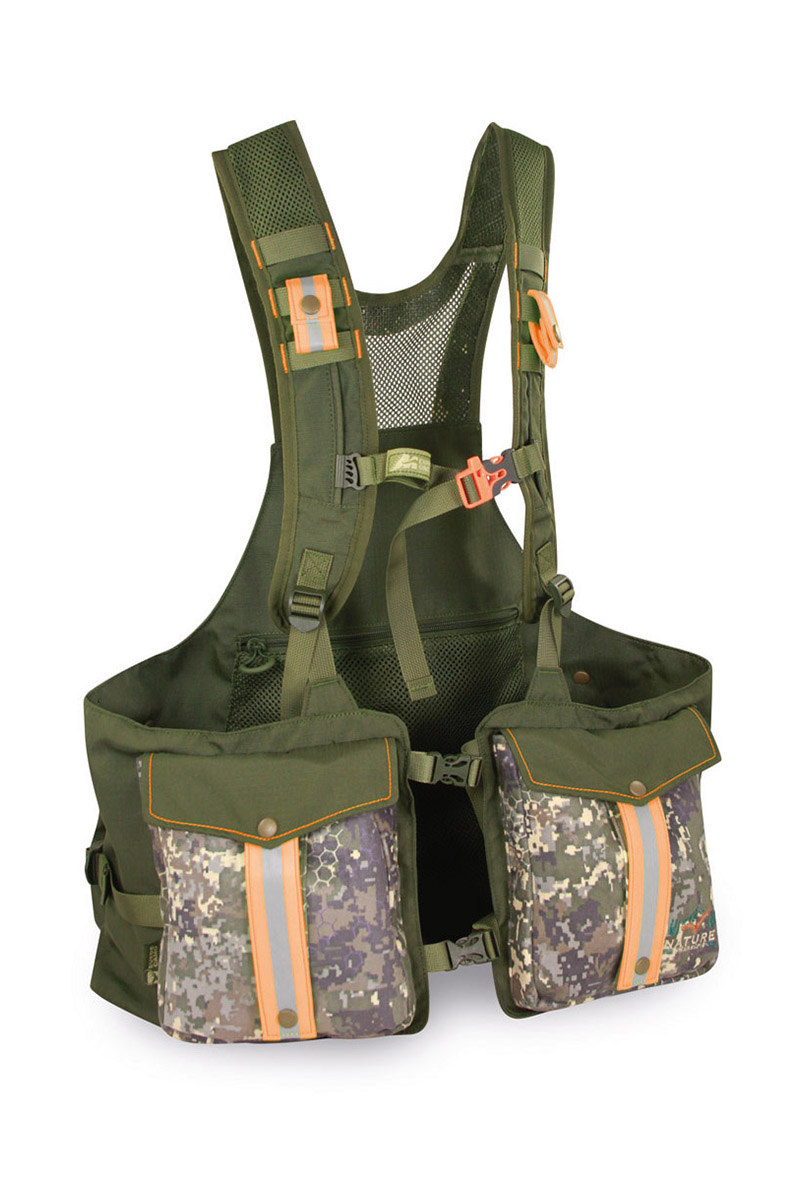 ZAINO MARSUPIO SUEDE CAMO JUNGLA – Trisacca pratica e confortevole per la caccia - immagine 2