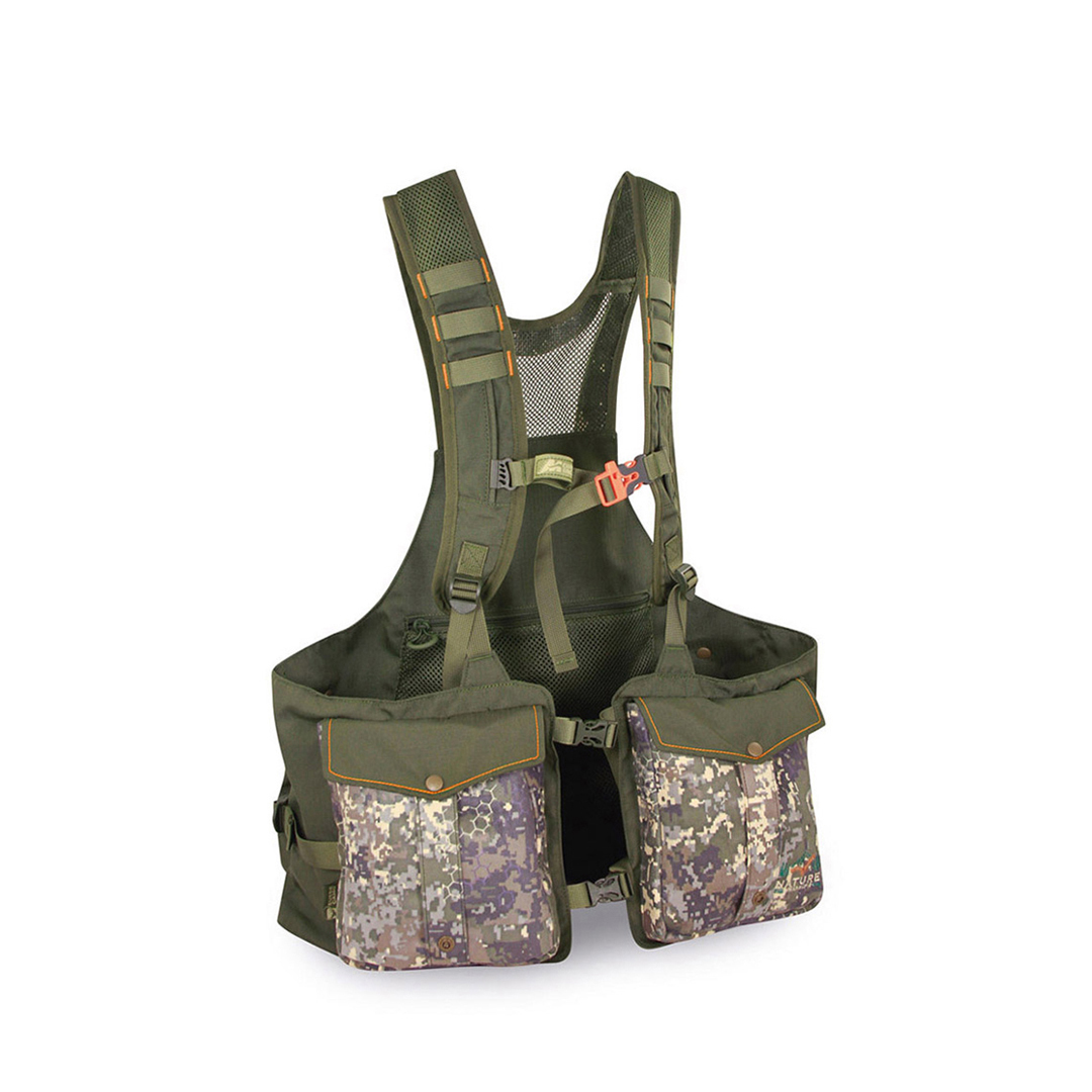 ZAINO MARSUPIO SUEDE CAMO JUNGLA – Trisacca pratica e confortevole per la caccia - immagine 4