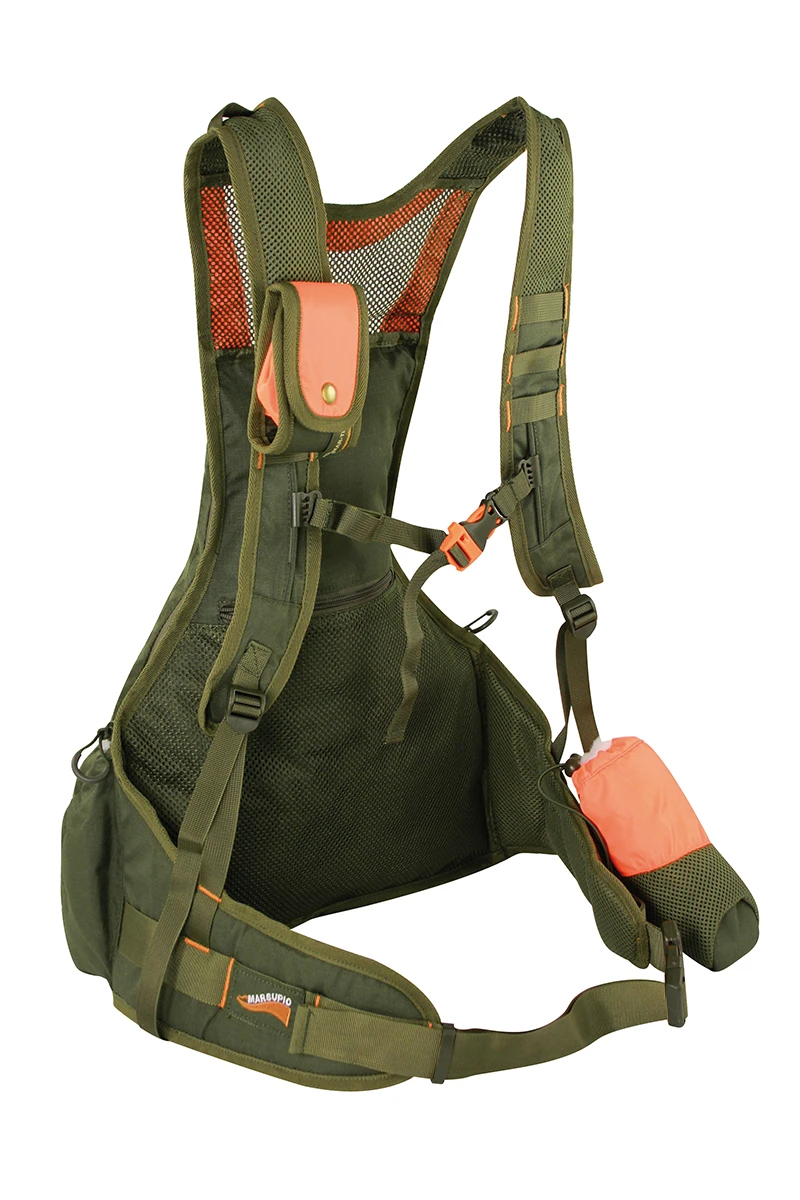 ZAINO NATURE MARSUPIO SUEDE LAND – Zaino gilet ergonomico per la caccia - immagine 2