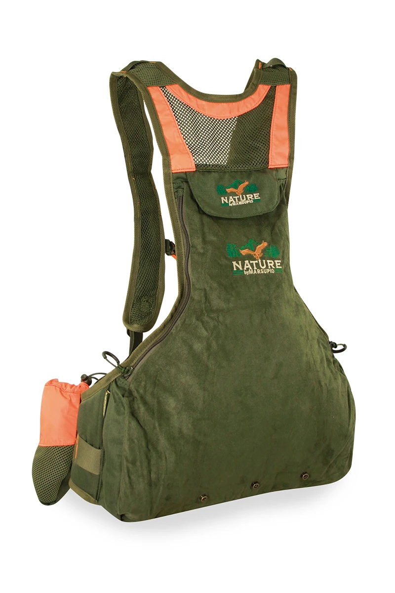 ZAINO NATURE MARSUPIO SUEDE LAND – Zaino gilet ergonomico per la caccia