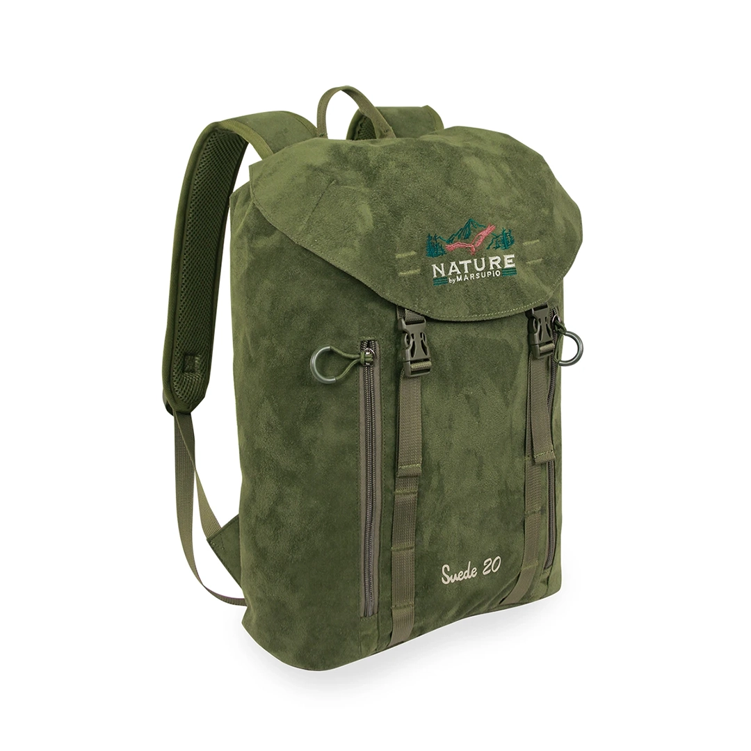 ZAINO MARSUPIO NATURE SUEDE 20 – Zainetto compatto e funzionale