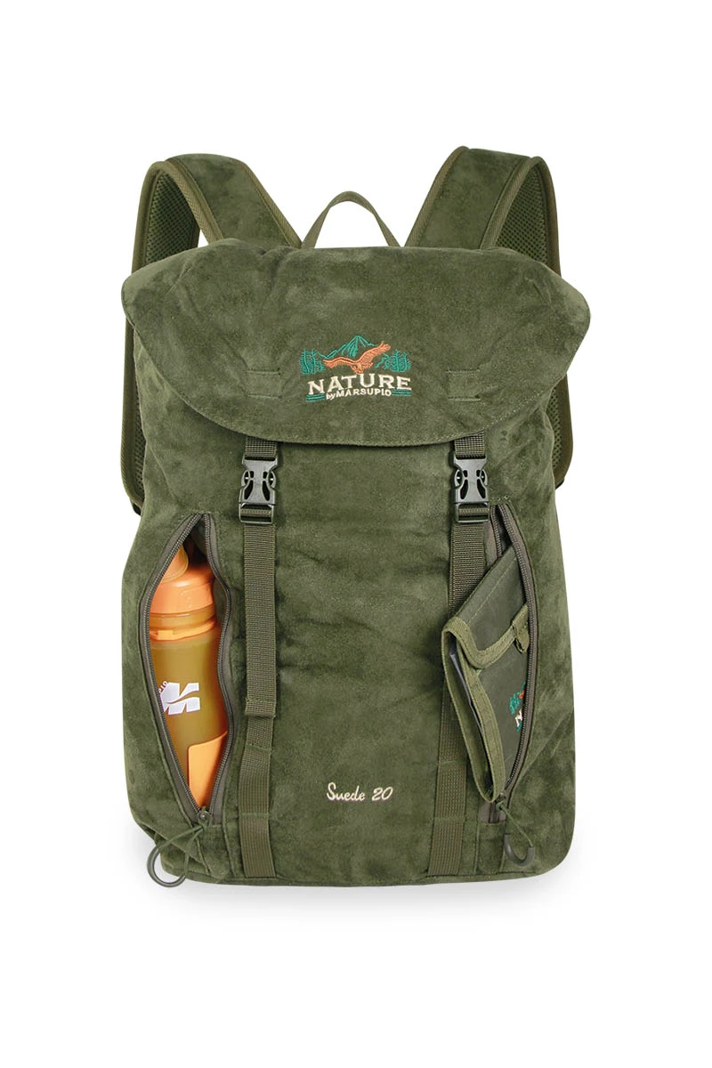 ZAINO MARSUPIO NATURE SUEDE 20 – Zainetto compatto e funzionale - immagine 4