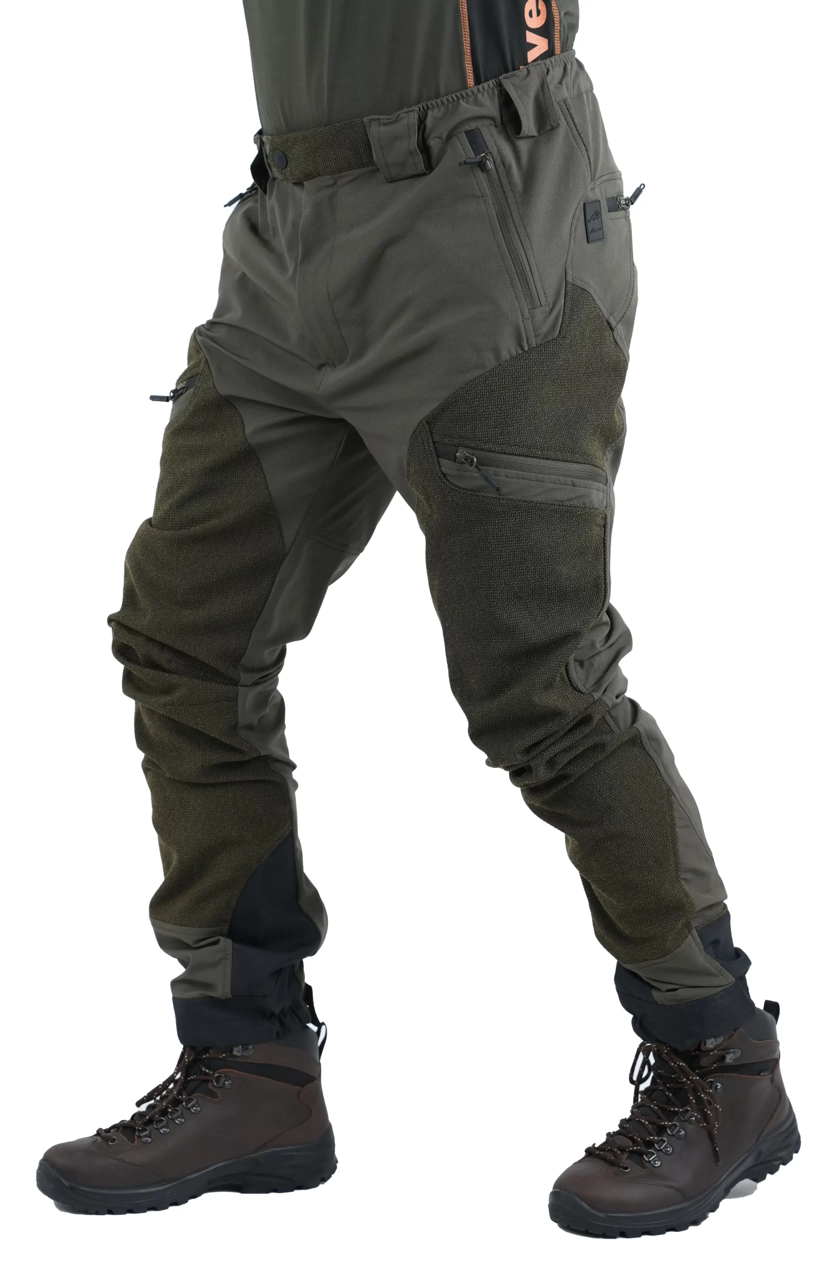 Pantalone MASSERIA elastico Estivo MOD.19 Verde