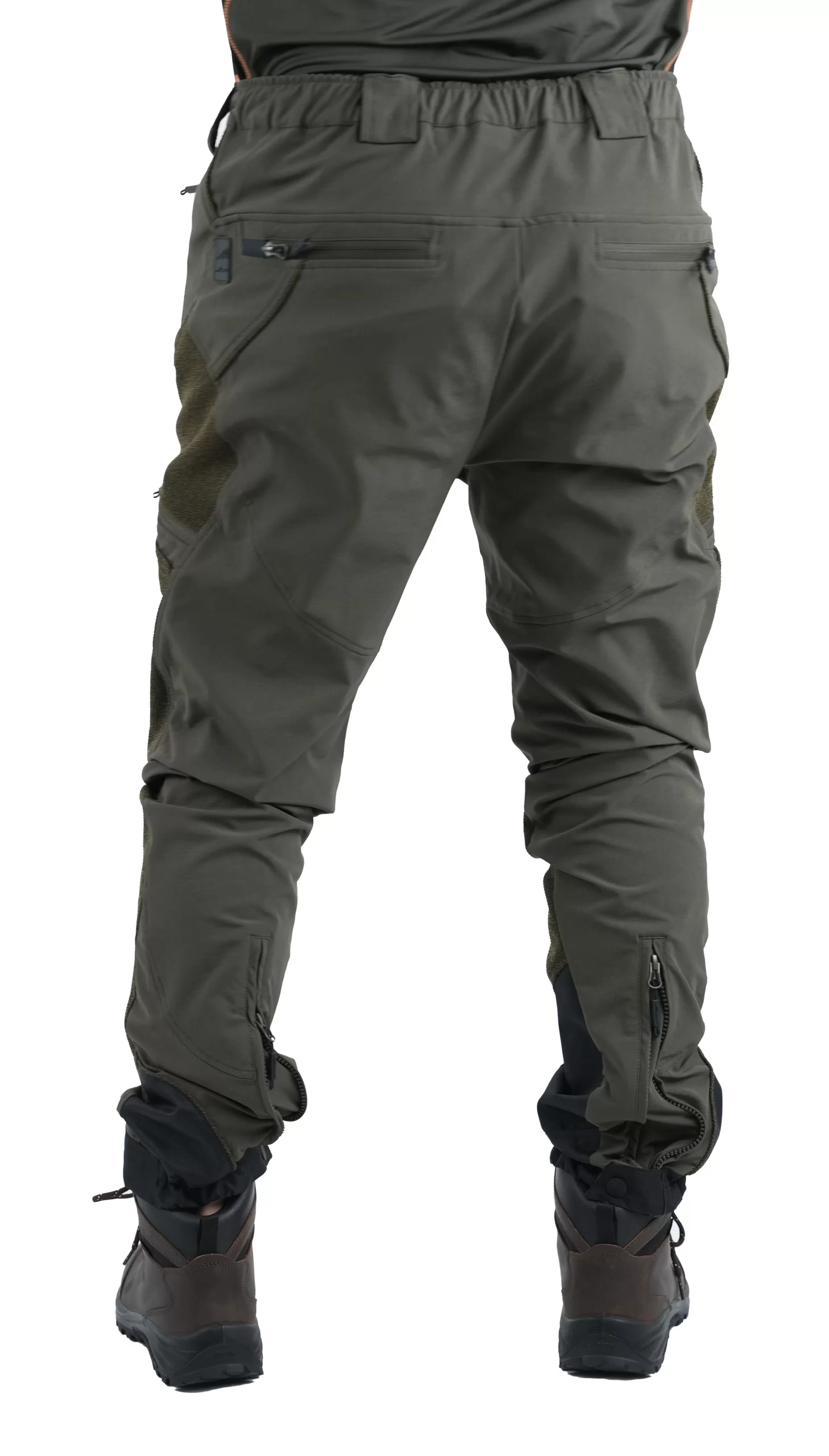 Pantalone MASSERIA elastico Estivo MOD.19 Verde - immagine 3