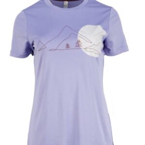 T-Shirt Donna con Stampa Funzionale