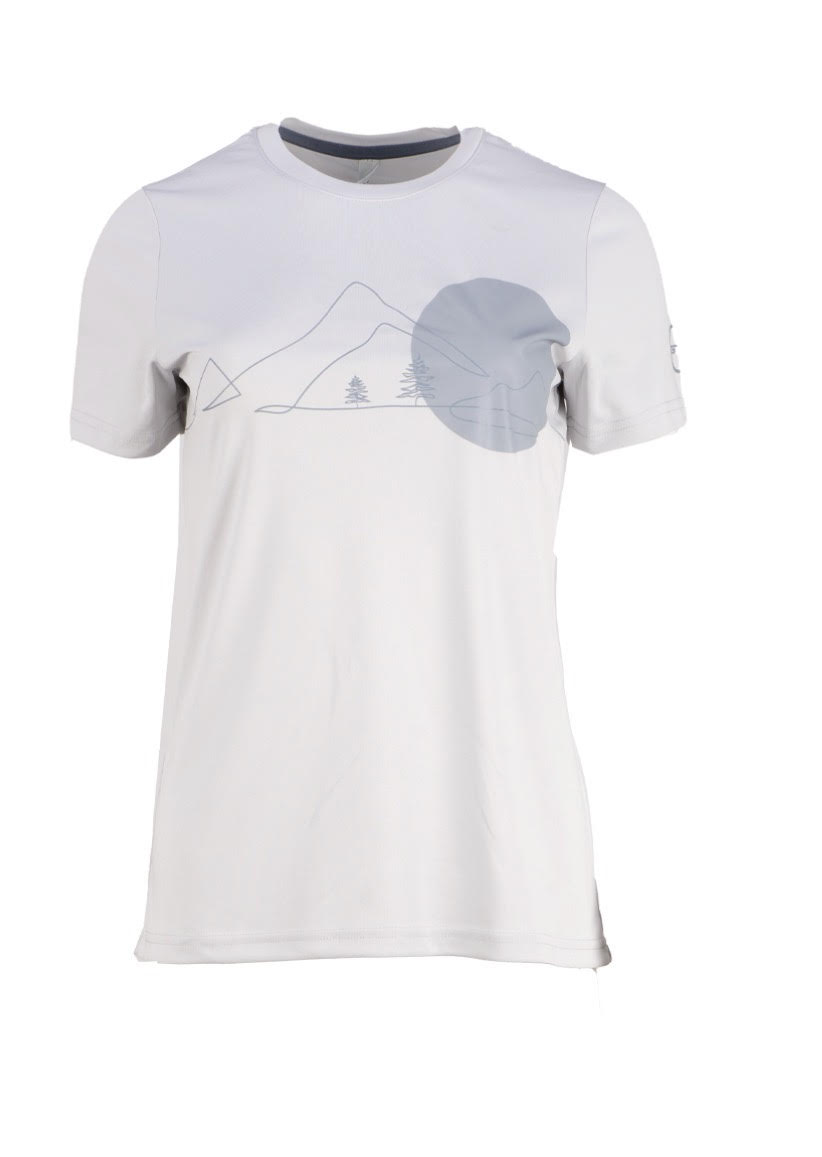 T-Shirt Donna con Stampa Funzionale