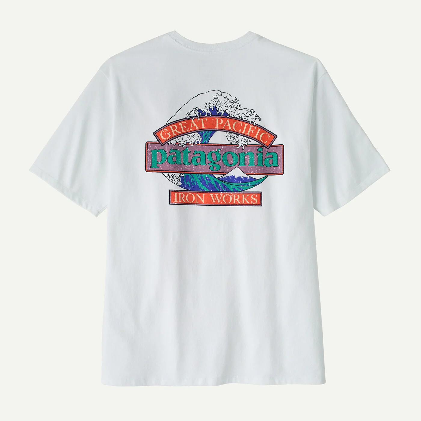 Maglietta donna patagonia Patagonia Great Waves Responsibili-Tee® Uomo – Summit Blue