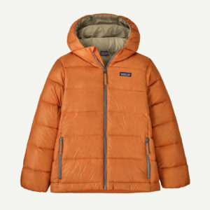 Piumino Patagonia ragazzo Patagonia Kids' Hi-Loft Down Sweater Hoody – Marigold