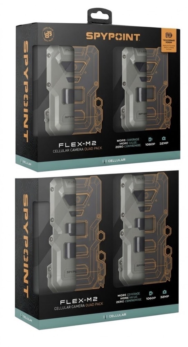 SPYPOINT FLEX M2 PACCO 4 PEZZI - immagine 3